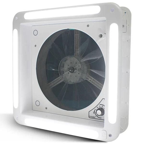 카라반 루프 장착 양방향 LED 3단 에어벤트 12V (수동) [TYE-AV028]