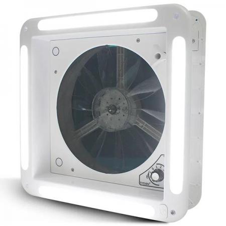 디바이스마트,EV 전기차/캠핑카/그린에너지 > 캠핑/보트 악세사리 > 벤트/해치/입수구,SMG,카라반 루프 장착 양방향 LED 3단 에어벤트 12V (수동) [TYE-AV028],12V 0.4A 3단 LED 에어벤트 / LED 8W/ Size : 360*360*122mm / 반투명 커버 / 양방향 작동 가능