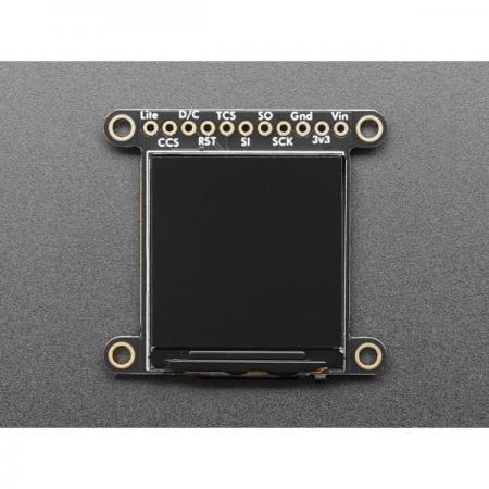 디바이스마트,MCU보드/전자키트 > 디스플레이 > LCD/OLED,Adafruit,Adafruit 1.3' 240x240 Wide Angle TFT LCD Display with MicroSD - ST7789 [ada-4313],1.3인치 240x240 광각 TFT LCD 디스플레이 / 4-와이어 SPI / 레벨시프터