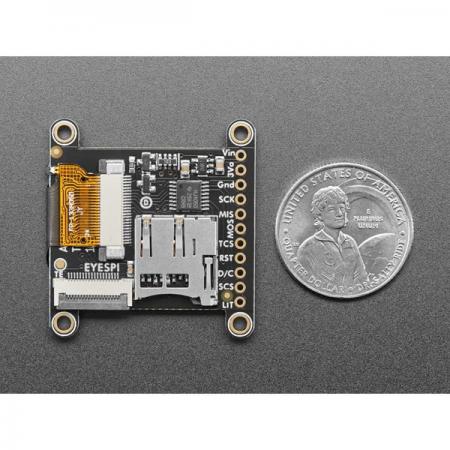 디바이스마트,MCU보드/전자키트 > 디스플레이 > LCD/OLED,Adafruit,Adafruit 1.3' 240x240 Wide Angle TFT LCD Display with MicroSD - ST7789 [ada-4313],1.3인치 240x240 광각 TFT LCD 디스플레이 / 4-와이어 SPI / 레벨시프터