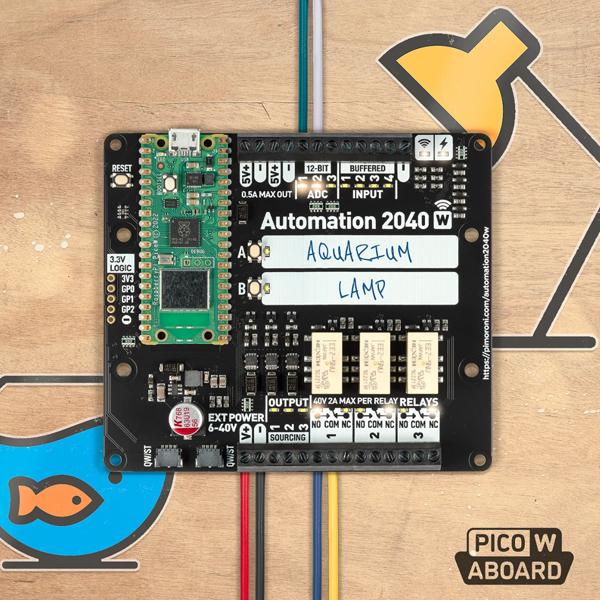 Automation 2040 W (Pico W Aboard) [PIM632]