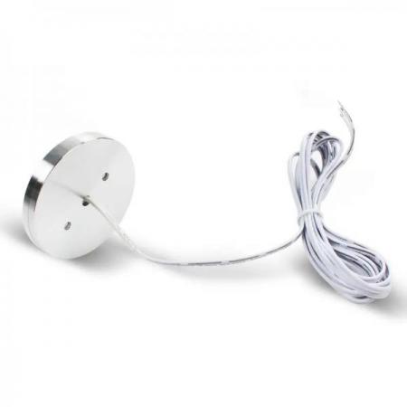 디바이스마트,EV 전기차/캠핑카/그린에너지 > 캠핑/보트 악세사리 > LED/사이드마커,SMG,카라반/캠핑카 천장 실내등 12V 중앙형 화이트 3W [TYE-CL048],차량용 원형 실내등 / 중앙 배선 / 86*86*37mm / 12V 3W / 화이트