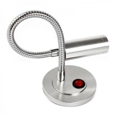 디바이스마트,EV 전기차/캠핑카/그린에너지 > 캠핑/보트 악세사리 > LED/사이드마커,SMG,카라반/캠핑카 실내 독서등 호스형 12V 3W 웜화이트 [TYE-CL053],차량용 독서등 호스형 / 얇은 베이스 / 72Ø / 12V 3W / 웜화이트