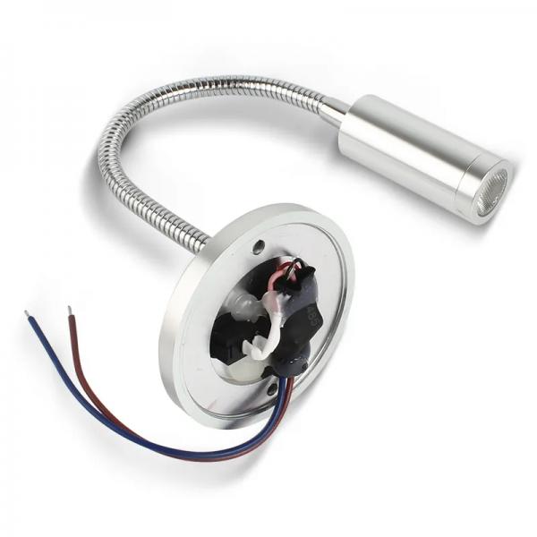 카라반/캠핑카 실내 독서등 호스형 12V 3W 웜화이트 [TYE-CL053]