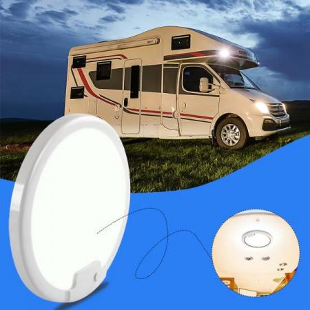 디바이스마트,EV 전기차/캠핑카/그린에너지 > 캠핑/보트 악세사리 > LED/사이드마커,SMG,카라반/캠핑카 천장 LED 화이트 6000K [TYE-CL061],12V LED 실내 천장 조명 / 화이트 쉘 / 화이트(6000K) / 12V 10W / 200*200mm