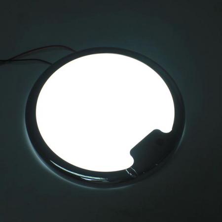 디바이스마트,EV 전기차/캠핑카/그린에너지 > 캠핑/보트 악세사리 > LED/사이드마커,SMG,카라반/캠핑카 천장 LED 실버 6000K [TYE-CL063],12V LED 실내 천장 조명 / 실버 쉘 / 화이트(6000K) / 12V 10W / 200*200mm