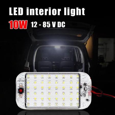 디바이스마트,EV 전기차/캠핑카/그린에너지 > 캠핑/보트 악세사리 > LED/사이드마커,SMG,차량용 12-80V 패널형 독서등 10W [TYE-CL068],소형 LED 실내 인테리어 조명 / 12-80V 10W / 15*7.5*0.9cm / 48LED