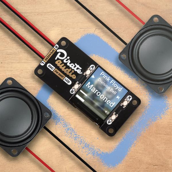 Pirate Audio: 3W Stereo Amp for Raspberry Pi [PIM484]