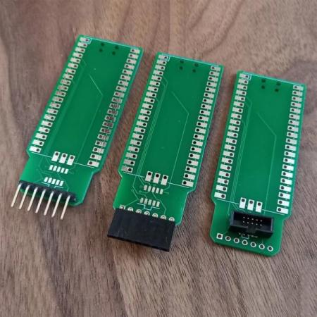 디바이스마트,커넥터/PCB > PCB기판/관련상품 > 특수기판 > 특수제작 PCB,Pimoroni,PicoProbe PCB kit [FC-001],Picoprobe-PCB / 1x cortex-M SWD 10핀 헤더 / 1x cortex-M SWD 10핀 리본 케이블 / 1x 6핀 암, 수 헤더