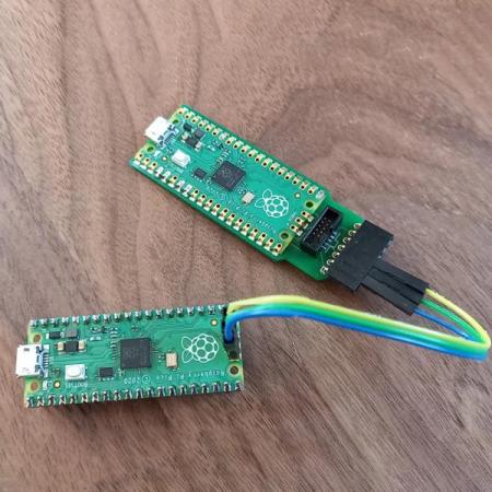 디바이스마트,커넥터/PCB > PCB기판/관련상품 > 특수기판 > 특수제작 PCB,Pimoroni,PicoProbe PCB kit [FC-001],Picoprobe-PCB / 1x cortex-M SWD 10핀 헤더 / 1x cortex-M SWD 10핀 리본 케이블 / 1x 6핀 암, 수 헤더