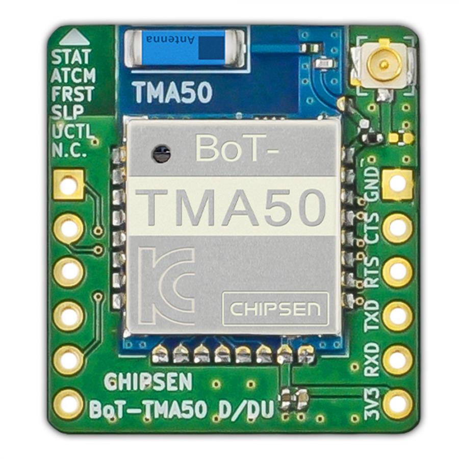 블루투스 BLE모듈 BoT-TMA50(DIP+UFL) 국내제조 기술 인증 양산 지원 [BoT-TMA50DU]