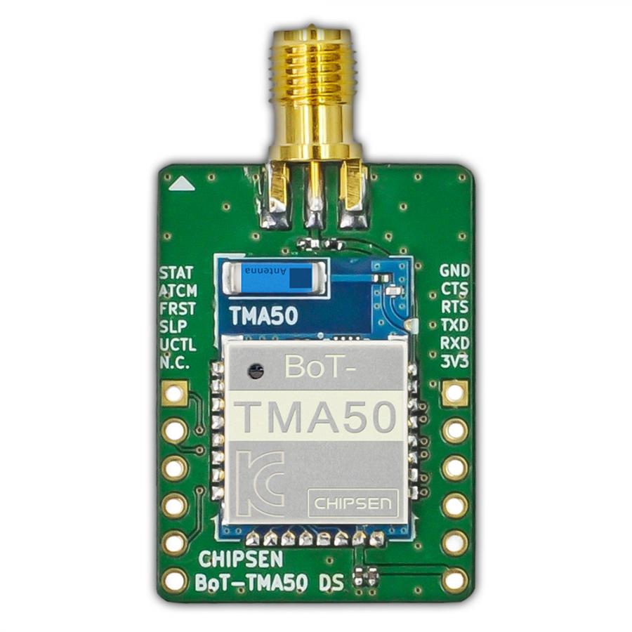 블루투스 BLE모듈 BoT-TMA50(DIP+SMA) 국내제조 기술 인증 양산 지원 [BoT-TMA50DS]