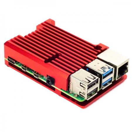 디바이스마트,오픈소스/코딩교육 > 라즈베리파이 > 라즈베리파이 케이스,Pimoroni,Aluminium Heatsink Case for Raspberry Pi 4 - Blue [COM3105],Raspberry Pi 4 호환 / 세련된 알루미늄 방열 케이스로 전체 CPU 로드에서 10-15°C의 수동 냉각을 제공 / 모든 포트, 핀 및 커넥터에 액세스 제공 / 색상 : 블루