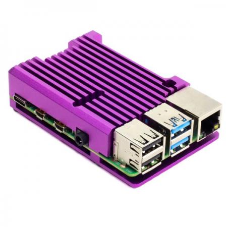 디바이스마트,오픈소스/코딩교육 > 라즈베리파이 > 라즈베리파이 케이스,Pimoroni,Aluminium Heatsink Case for Raspberry Pi 4 - Blue [COM3105],Raspberry Pi 4 호환 / 세련된 알루미늄 방열 케이스로 전체 CPU 로드에서 10-15°C의 수동 냉각을 제공 / 모든 포트, 핀 및 커넥터에 액세스 제공 / 색상 : 블루