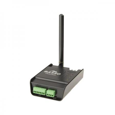 디바이스마트,MCU보드/전자키트 > 통신/네트워크 > 기타 네트워크/통신,시스템베이스,BASSO-2040TR/DIO,DIO(Digital Input/Output), 4포트 to LoRa 컨버터, 동작전원 : 12~24V DC, 1A