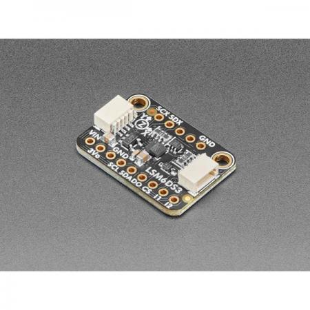 디바이스마트,MCU보드/전자키트 > 센서모듈 > IMU/AHRS(9축 이상),Adafruit,Adafruit LSM6DS3TR-C 6-DoF Accel + Gyro IMU - STEMMA QT / Qwiic [ada-4503],6-DoF 가속(ST LSM6DS3TR-C)+자이로 IMU / 최대 1.6KHz ODR / ±2/±4/±8/±16g 풀 스케일, ±125/±250/±500/±1000/±2000dps 풀 스케일 / 자유 낙하감지