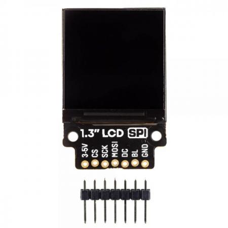 디바이스마트,MCU보드/전자키트 > 디스플레이 > LCD/OLED,Pimoroni,1.3' SPI Colour LCD (240x240) Breakout [PIM476],1.3인치 240x240 컬러 LCD / 고해상도 / SPI / 3.3V 또는 5V 호환 / 아두이노, 라즈베리파이 호환