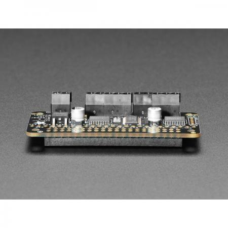 디바이스마트,MCU보드/전자키트 > 버튼/스위치/제어/RTC > 모터/모터컨트롤,Adafruit,Adafruit DC & Stepper Motor Bonnet for Raspberry Pi [ada-4280],DC+스테퍼 모터 보닛 / 최대 4개의 DC 또는 2개의 스테퍼 모터를 구동 / 라즈베리파이용 / 한 번에 약 20ms 동안 최대 3A 피크