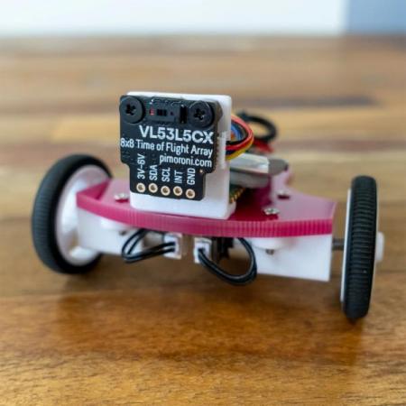 디바이스마트,MCU보드/전자키트 > 센서모듈 > 라이다/거리/초음파/라인 > 거리/근접센서,Pimoroni,VL53L5CX 8x8 Time of Flight (ToF) Array Sensor Breakout [PIM622],VL53L5CX 8x8 ToF / 샘플링 주파수(최대 60Hz) / 감지 범위 : 2cm ~ 4m / 3~6V 호환