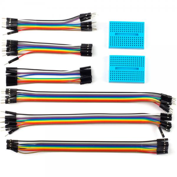 Maker Essentials - Mini Breadboards & Jumper Jerky [PIM245]