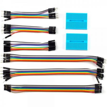 디바이스마트,오픈소스/코딩교육 > 라즈베리파이 > 아답터/방열판/OS/기타,Pimoroni,Maker Essentials - Mini Breadboards & Jumper Jerky [PIM245],Jumper Jerky / 라즈베리파이, 아두이노 호환 / 프로토타이핑