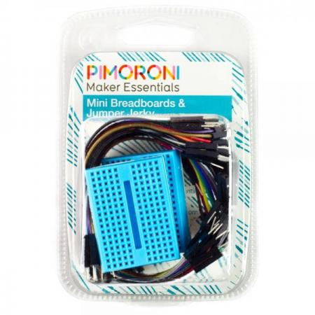 디바이스마트,오픈소스/코딩교육 > 라즈베리파이 > 아답터/방열판/OS/기타,Pimoroni,Maker Essentials - Mini Breadboards & Jumper Jerky [PIM245],Jumper Jerky / 라즈베리파이, 아두이노 호환 / 프로토타이핑