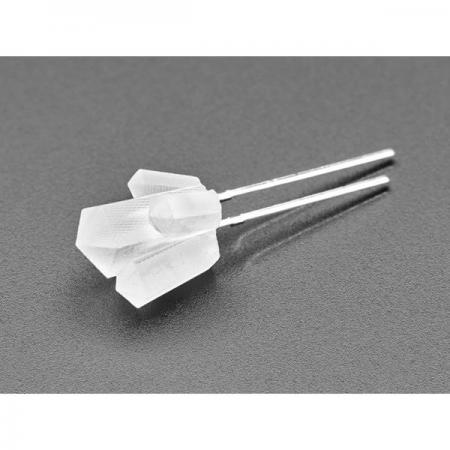 디바이스마트,LED/LCD > LED 인테리어조명 > 장식용 LED,Adafruit,dLUX-dLITE Blue Crystal Shape LEDs 5 Pack by Unexpected Labs [ada-5455],dLUX-dLITE / 블루 크리스탈 LED 5개 팩 / 크기 : 10.4mm x 9.1mm x 8.9mm(HxWxD) / 전압 :  ~3.0-3.2V @ 20mA 전류 / 파장 460~465nm / 임베디드 LED 밝기 : ~3000-4000mcd