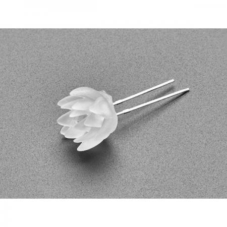 디바이스마트,LED/LCD > LED 인테리어조명 > 장식용 LED,Adafruit,dLUX-dLITE Yellow Succulent Shape LEDs 5 Pack by Unexpected Labs [ada-5605],dLUX-dLITE / 노란색 꽃 LED 5개 팩 / 크기 : 8.5mm x 10.2mm x 11.2mm(HxWxD) / 전압 : 2~2.2V / 파장 : 590~595nm / 임베디드 LED 밝기 : ~2000~3000mcd