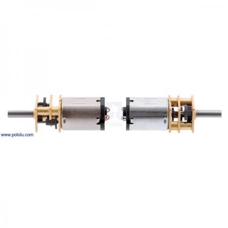 디바이스마트,기계/제어/로봇/모터 > 모터류 > DC기어드모터 > 일반기어,Pololu,75:1 Micro Metal Gearmotor LP 6V with Extended Motor Shaft #2209,소형 저전력 6V 브러시 DC모터 / 75.81:1 / 확장 모터 샤프트 / no-load performance : 180RPM, 40mA / stall extrapolation : 0.64kg⋅cm (8.9z⋅in), 0.36A