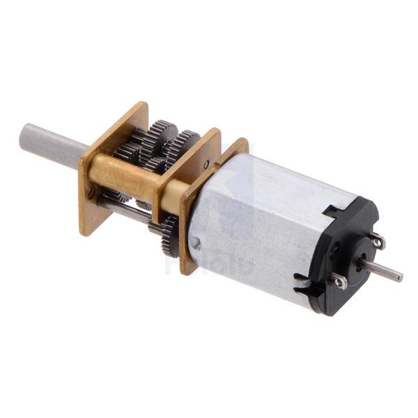 1000:1 Micro Metal Gearmotor LP 6V with Extended Motor Shaft #3058