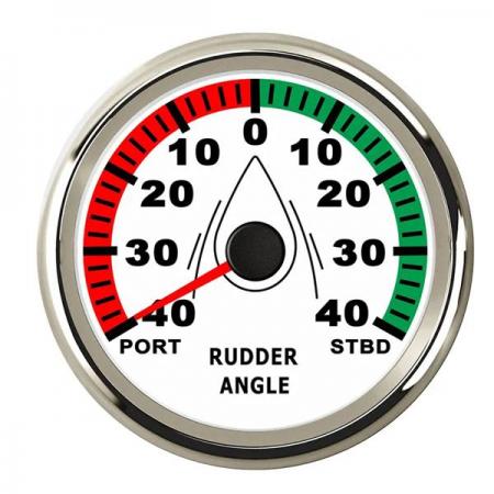 디바이스마트,EV 전기차/캠핑카/그린에너지 > 센서류 > 게이지,SMG,52mm 방수 방향타 각도 게이지 화이트 [TYE-GU010],52mm 방수 방향타 각도 게이지 / 9-32V / IP67 / Backlight : RED / white
