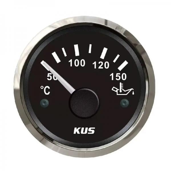 KUS 52mm 오일 온도 게이지 블랙 [TYE-GU015]
