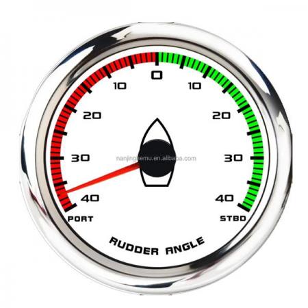 디바이스마트,EV 전기차/캠핑카/그린에너지 > 센서류 > 게이지,SMG,Hemu 85mm 0-190ohm 방향타 각도 게이지 화이트 [TYE-GU021],85mm 방향타 각도 게이지 /12V,24V / IP67 / 0-190ohm / white