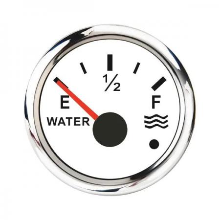 디바이스마트,EV 전기차/캠핑카/그린에너지 > 센서류 > 게이지,SMG,52mm 0-190ohm 워터레벨 게이지 화이트 [TYE-GU032],52mm 워터 레벨 게이지 / 0-190ohm / 9-32V / backlight : red / white