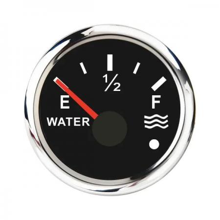 디바이스마트,EV 전기차/캠핑카/그린에너지 > 센서류 > 게이지,SMG,52mm 0-190ohm 워터레벨 게이지 블랙 [TYE-GU033],52mm 워터 레벨 게이지 / 0-190ohm / 9-32V / backlight : red / black