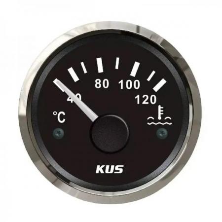 디바이스마트,EV 전기차/캠핑카/그린에너지 > 센서류 > 게이지,KUS,KUS 52mm 수온 게이지 블랙 [TYE-GU035],52mm 수온 게이지 / 0-190ohm / 40~120℃ / 12V,24V / black