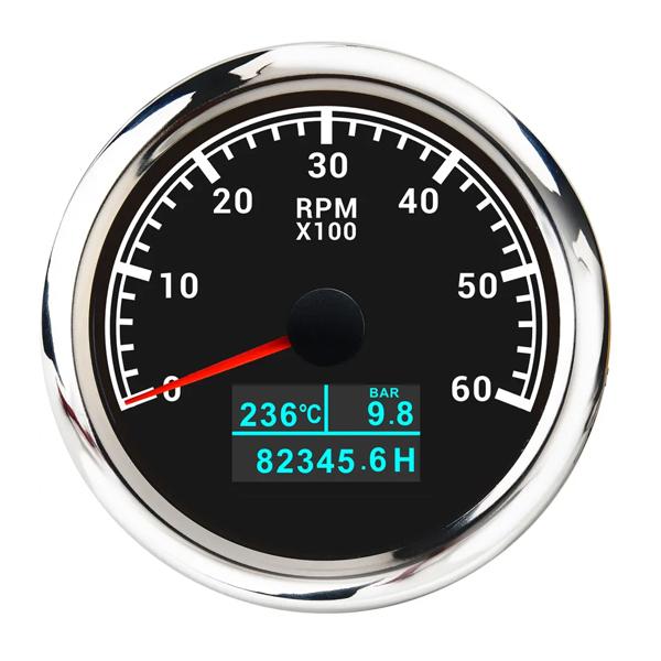 85mm 3in1 RPM 게이지 블랙 [TYE-GU043]