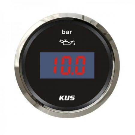 디바이스마트,EV 전기차/캠핑카/그린에너지 > 센서류 > 게이지,KUS,KUS 52mm 디지털 오일 압력 게이지 블랙 [TYE-GU059],52mm 디지털 오일 압력 게이지 / 0-10bar / black