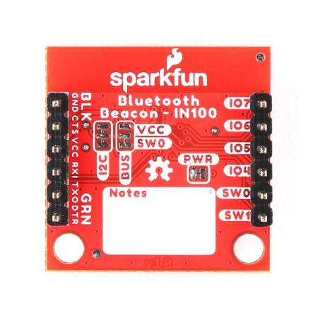 디바이스마트,MCU보드/전자키트 > 통신/네트워크 > 블루투스/BLE,SparkFun,SparkFun NanoBeacon Board - IN100 [WRL-21327],IN100 NanoBeacon / 2.4GHz 무선 저에너지 BT 비콘 브레이크아웃을 제공 / 공급 전압 범위: 1.1-3.6V / 초저전력 / 비콘 모드 : Proprietary, BT, Google™ Eddystone™, and Apple® iBeacon® 호환