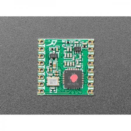 디바이스마트,MCU보드/전자키트 > 통신/네트워크 > RF/LoRa,Adafruit,RFM69HCW 433 MHz Transceiver Radio Module [ada-5693],RFM69HCW 433MHz 송수신기 무선 모듈 / SX1231 / +13 ~ +20dBm 최대 100mW 전원 출력 / 최소 500미터의 가시선 / 아두이노