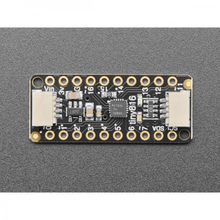 디바이스마트,오픈소스/코딩교육 > 아두이노 > 아두이노 호환보드,Adafruit,Adafruit ATtiny816 Breakout with seesaw - STEMMA QT / Qwiic [ada-5681],ATtiny816 브레이크아웃 - STEMMA QT / Qwiic / seesaw / I2C / 8KB 플래시, 512바이트 RAM, 128바이트 EEPROM / 3.3V 레귤레이터