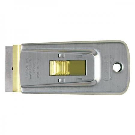 디바이스마트,수공구/전자공구/전동공구 > 작업공구 > 목공용공구 > 헤라,스탠리,블레이드 스크레이퍼 28-500 (95mm),스탠리 블레이드 스크래퍼 길이 95mm 칼날 5개입 / 평평한 표면에 묻은 페이트,접착제 등 이물질 제거