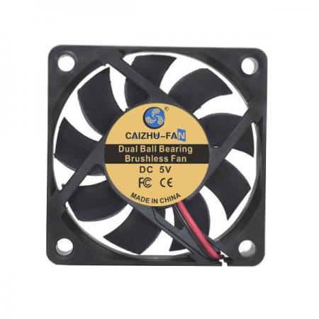 디바이스마트,기계/제어/로봇/모터 > 모터류 > 팬모터 > Sleeve 베어링 타입 팬모터,CAIZHU-FAN,6015 DC12V 3500RPM 슬리브 팬모터 [CNT-OFM031],60x60x15MM / DC12V / 0.16A / 3500RPM ±10% / 27.76DBA / 15.41CFM / 1.92W /XH2.54 2P단자