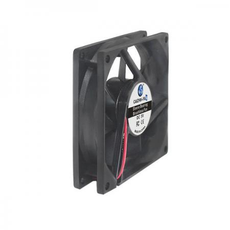 디바이스마트,기계/제어/로봇/모터 > 모터류 > 팬모터 > Ball 베어링 타입 팬모터,CAIZHU-FAN,8020 DC24V 3500RPM 이중볼베어링 팬모터 [CNT-OFM102],80x80x20MM / DC24V / 0.08A / 3500RPM ±10% / 34.65DBA / 34.33CFM / 1.92W /XH2.54 2P단자