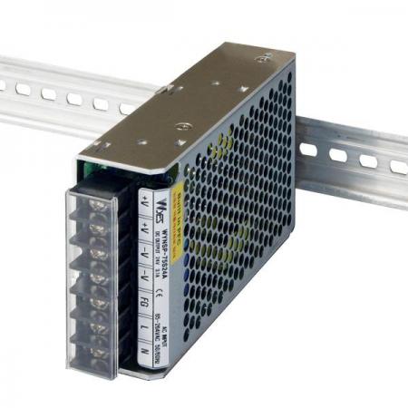 디바이스마트,전원/파워/배터리 > SMPS > DIN Rail 타입,(주)운영,SMPS WYNSP-75S12A,일반단자대 및 DIN-Rail 1-Channel / 입력 전압: 220VAC / 출력 전압: 12V / 용량: 75W