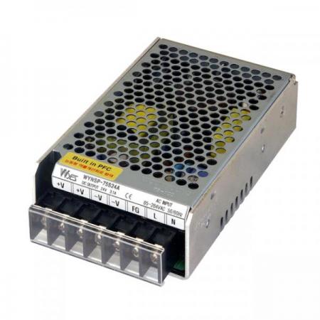 디바이스마트,전원/파워/배터리 > SMPS > Enclosure 타입 > 1채널 (Single),(주)운영,SMPS WYNSP-100S48AP,역률보상형(PFC type) 1-Channel / 입력 전압: 110VAC 220VA / 출력 전압: 48V / 용량: 100W