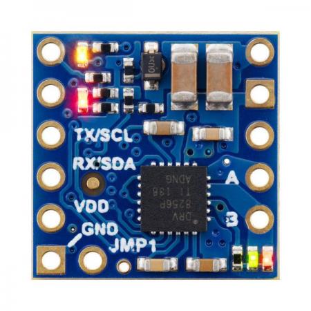 디바이스마트,기계/제어/로봇/모터 > 모터드라이버 > DC모터 드라이버 > 300W 이하 DC모터 드라이버,Pololu,Motoron M1T256 Single I²C Motor Controller #5061,Motoron M1T256 / I2C 인터페이스를 사용하여 하나의 DC 모터를 제어 / 4.5V ~ 48V에서 작동하며 최대 2.2A의 연속 출력 전류를 제공 / 헤더 제공, 납땜 X