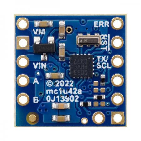 디바이스마트,기계/제어/로봇/모터 > 모터드라이버 > DC모터 드라이버 > 300W 이하 DC모터 드라이버,Pololu,Motoron M1U256 Single Serial Motor Controller (Header Pins Soldered) #5062,Motoron M1T256 / UART 직렬 인터페이스를 사용하여 하나의 DC 모터를 제어 / 4.5V ~ 48V에서 작동하며 최대 2.2A의 연속 출력 전류를 제공 / 헤더 제공 / 납땜된 헤더 제공