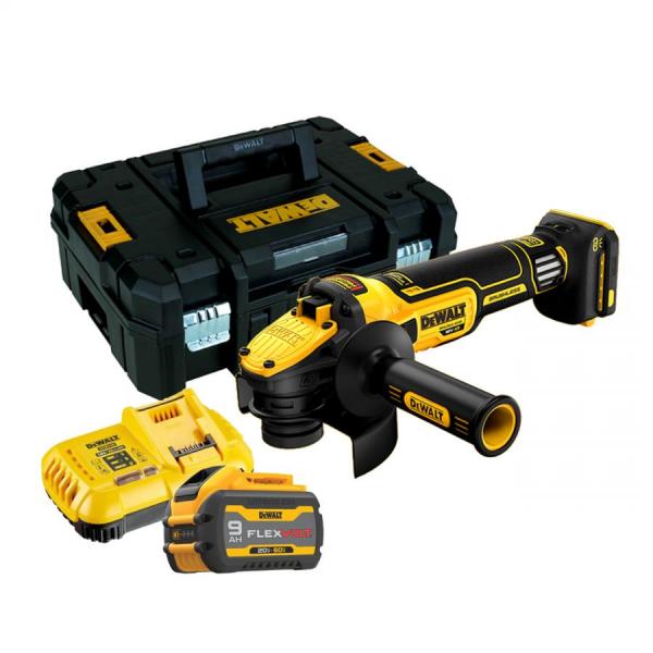 디바이스마트,수공구/전자공구/전동공구 > 전동/엔진공구 > 충전공구 > 충전그라인더,디월트,그라인더 127mm DCG409VSX1 배터리1개 (20V/9.0Ah),전압 20V MAX 배터리용량 9.0Ah / 무부하회전수 0-9000RPM / 스핀들직경 M10 / 날지름 125mm (5") / 스위치타입  슬라이드스위치 / 중량 1.7Kg (본체만)