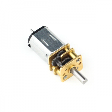 디바이스마트,기계/제어/로봇/모터 > 모터류 > DC모터 > 소형DC모터,Pimoroni,Micro Metal Gearmotor (Extended back shaft) 100:1 [COM0818],소형 DC 모터 / 110:1 /  Speed : 190±10% rpm / Free-run current : 39mA max  / Stall current : 600mA